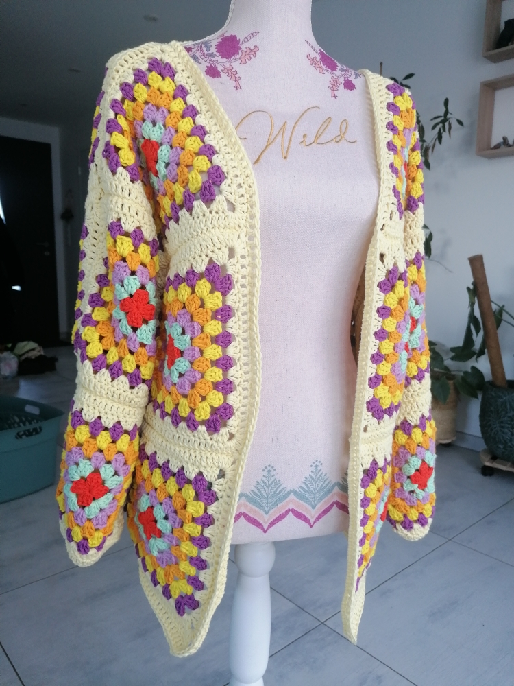Gilet en granny square