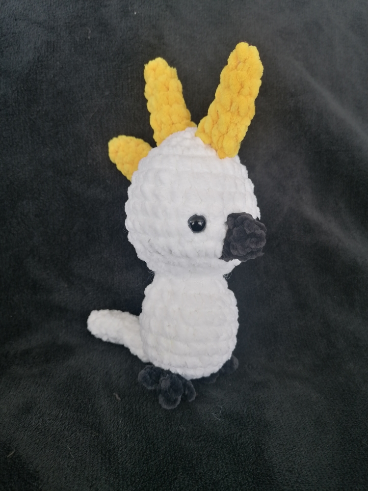 Peluche cacatoès